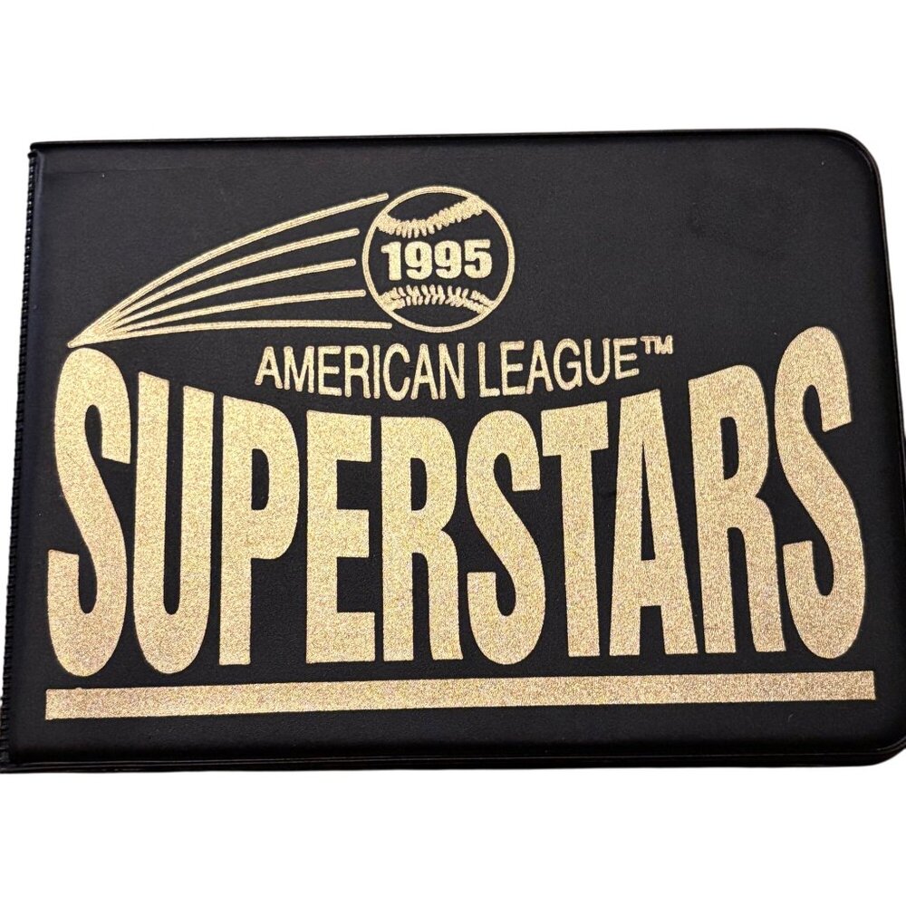 1995 American League Superstars Stamp & Coin Album With Cal Ripken Jr. 23k Gold